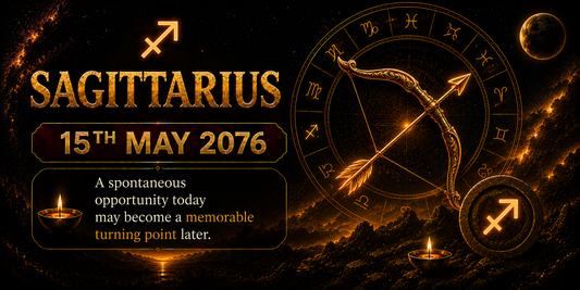 Sagittarius Rashifal - 15th May 2026