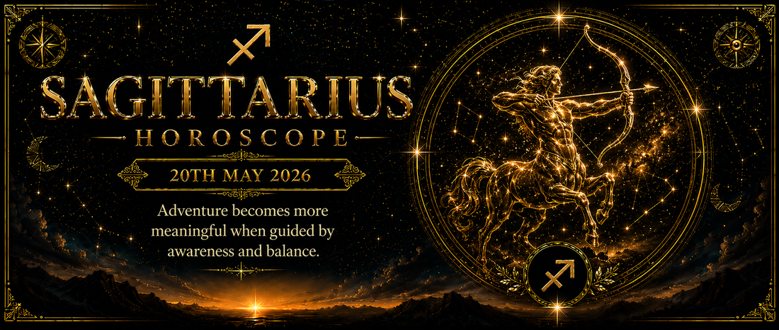 Sagittarius Rashifal - 20th May 2026