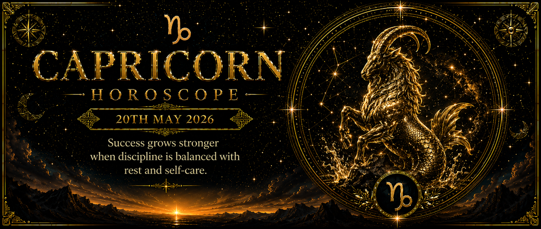 Capricorn Rashifal - 20th May 2026