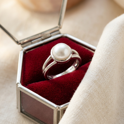 Pearl (Moti) Ring (illustrative image)