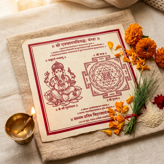 Siddhi Vinayak Ganpati Yantra (illustrative image)