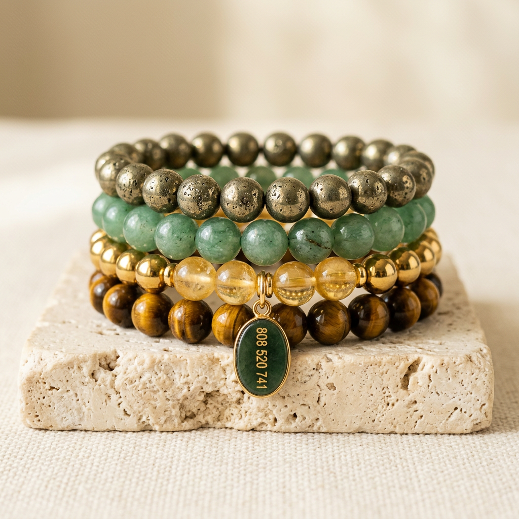 Money Magnet Bracelet Stack (illustrative image)