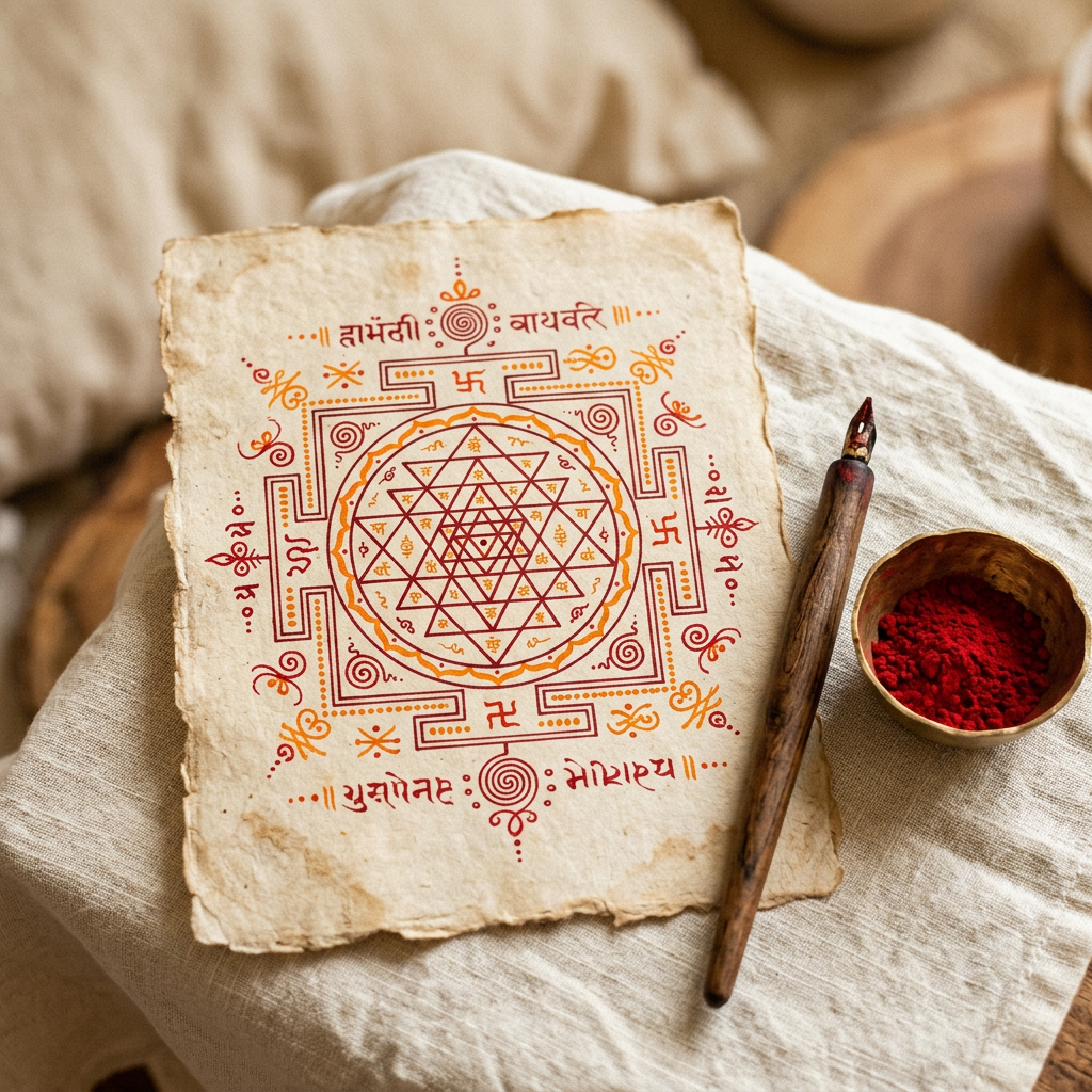 Hastlikhit Yantra (Customised to Your Wish) by AstroBhoomi (illustrative image)