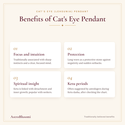 Benefits of Cat's Eye