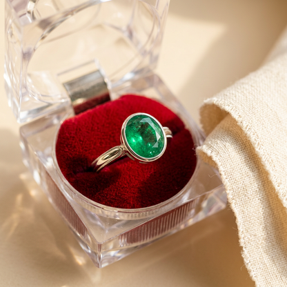 Emerald (Panna) Ring (illustrative image)