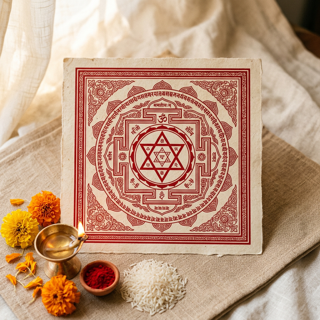 Vastu Shanti Yantra (illustrative image)