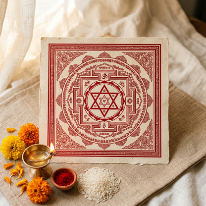 Vastu Shanti Yantra (illustrative image)