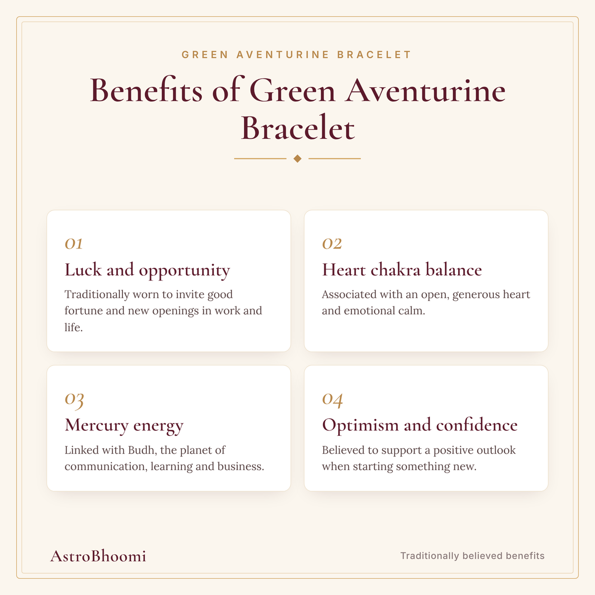 Benefits of Green Aventurine Bracelet
