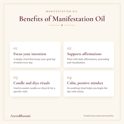 Benefits of Manifestation Oil