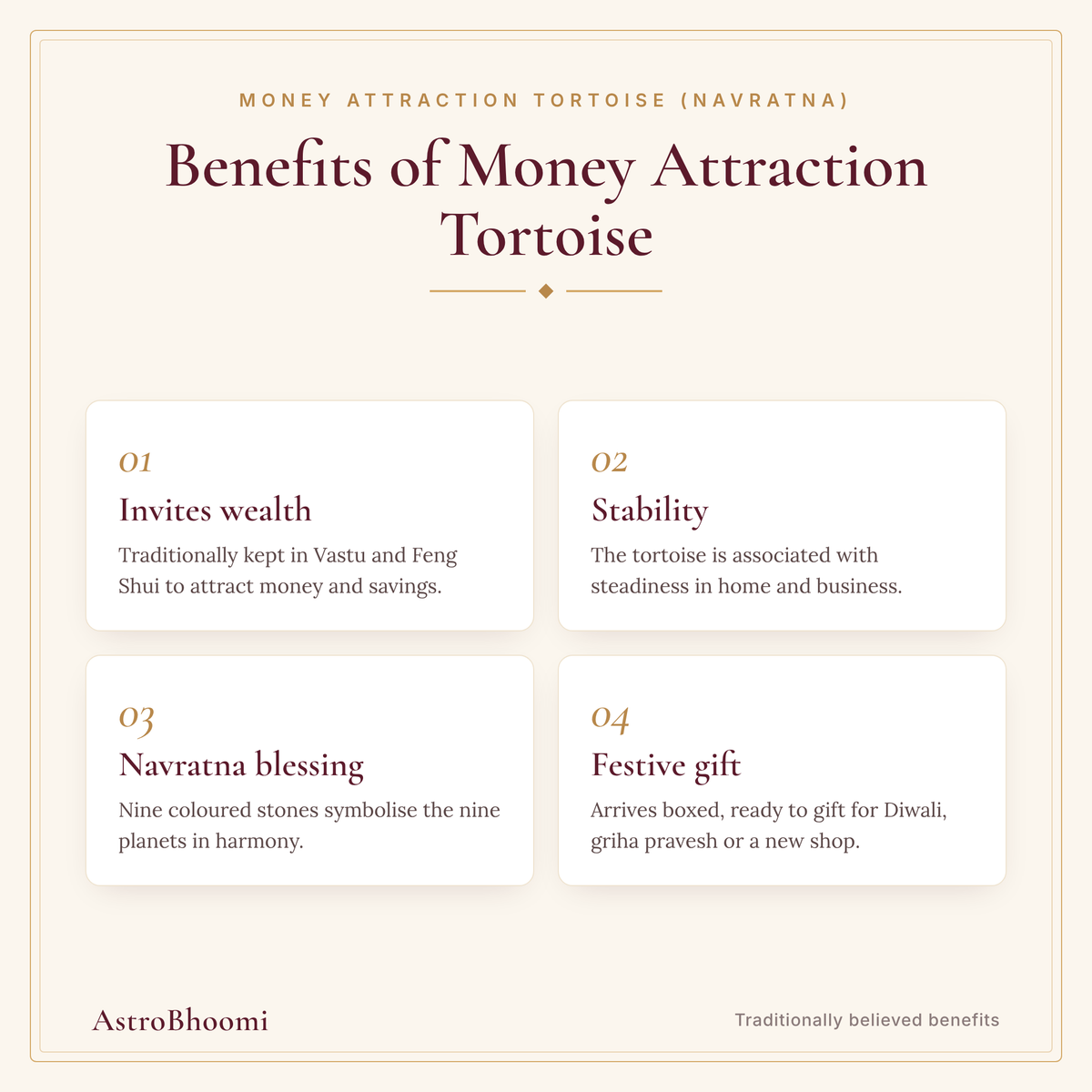Benefits of Money Attraction Tortoise