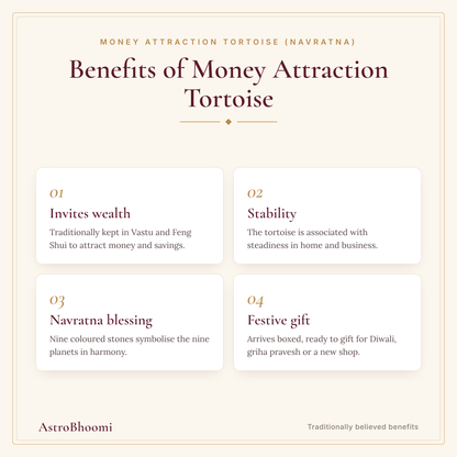 Benefits of Money Attraction Tortoise