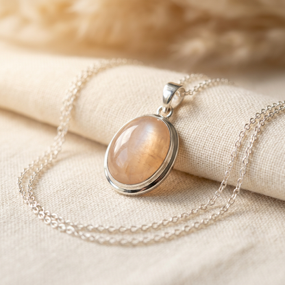 Moonstone Pendant (illustrative image)