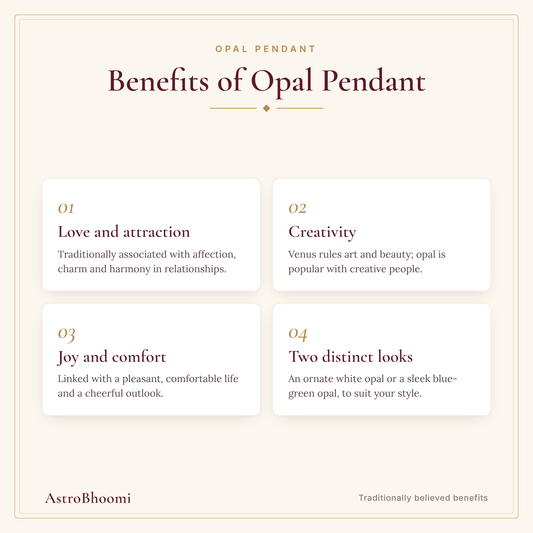 Benefits of Opal Pendant