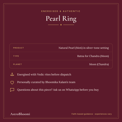 Pearl: energised and authentic, AstroBhoomi