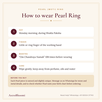 How to wear Pearl