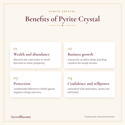 Benefits of Pyrite Crystal