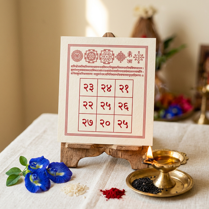 Sadesati Nivaran Yantra (illustrative image)