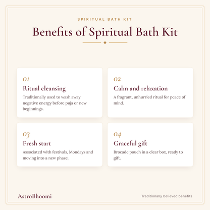 Benefits of Spiritual Bath Kit