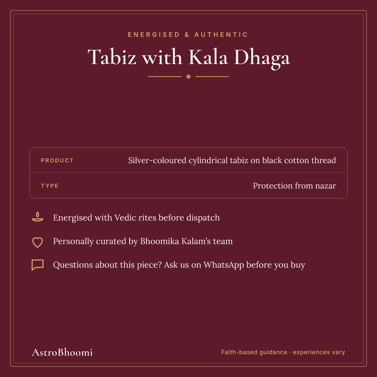 Tabiz with Kala Dhaga: energised and authentic, AstroBhoomi