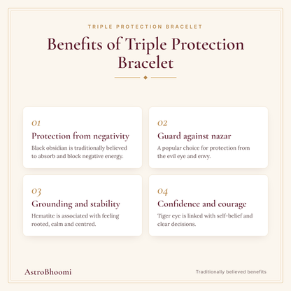 Benefits of Triple Protection Bracelet