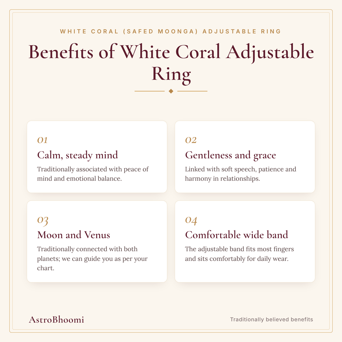 Benefits of White Coral