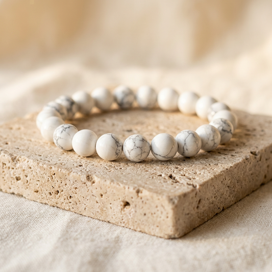 White Marble Bracelet (illustrative image)