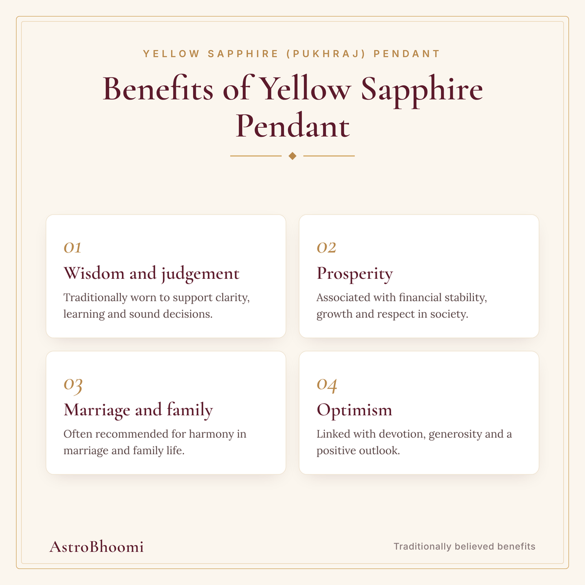 Benefits of Yellow Sapphire